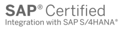 Logo SAP Certified Hana_Adressvalidierung