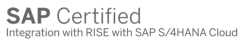 Logo SAP Certified HanaCloud_B2B Stammdaten