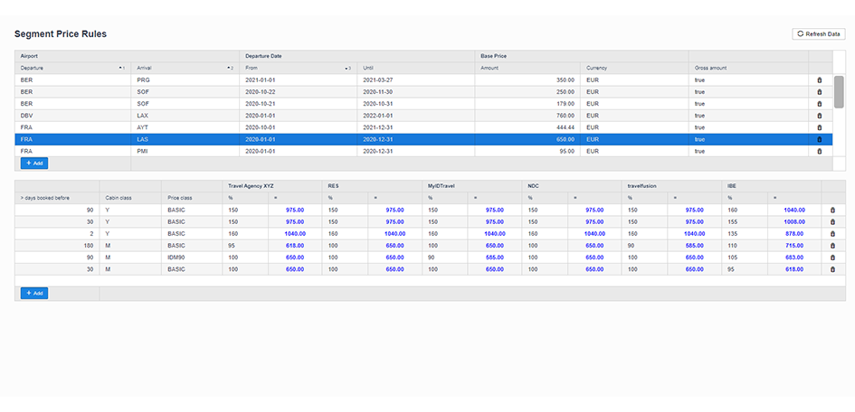 SKYfly Res: Price Rules