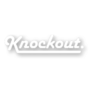 Logo: knockout