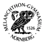 Studienbasar des Melanchthon-Gymnasiums Logo