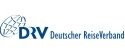 Logo des Deutschen ReiseVerbands (DRV) – die ISO-Gruppe ist bei der DRV-Jahrestagung 2025 in Berlin vor Ort und zeigt innovative Softwarelösungen für Reiseveranstalter, Reisebüros und touristische Dienstleister.