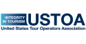 Logo of the United States Tour Operators Association (USTOA), organizer of the USTOA Annual Conference 2026. The conference is a key industry gathering for tour operators and technology partners in North America. The Tourism business field of ISO-Gruppe attends the event to connect with international stakeholders and showcase its solutions for tour operators, distribution platforms, and travel IT systems.