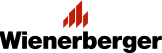 Das Logo von Wienerberger kombiniert einen markanten roten Schriftzug mit einem grafischen Symbol für Bau und Architektur. Als Kunde der ISO-Gruppe setzt Wienerberger auf moderne IT-Lösungen und Datenqualität, um seine internationalen Bau- und Infrastrukturprojekte erfolgreich zu realisieren.
