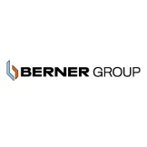 Das Logo der Berner Group kombiniert ein modernes Icon mit klarer Typografie in Schwarz. Als Kunde der ISO-Gruppe steht die Berner Group für Innovation, Qualität und internationale Geschäftslösungen.