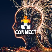 The visual for UKISUG Connect 2025 shows a stylized head profile with dynamic data streams and the SAP community's Connect logo. As the central networking event for the British and Irish SAP user group, it offers a platform for innovation, knowledge exchange, and digitalization. The ISO Group is represented with future-oriented SAP solutions.