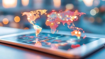 Digital world map on tablet – YelloSun launches tech offensive in the Benelux market using ISO’s Sun&Beach IBE and Pacific solution for dynamic travel bookings