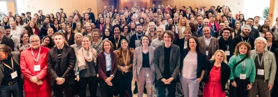 Group photo from the Fundraising Austria network event with professionals from non-profit organisations, foundations and the fundraising sector. ISO-Gruppe is present with Charity:up, showcasing how personalised video technology enhances digital fundraising and donor engagement.