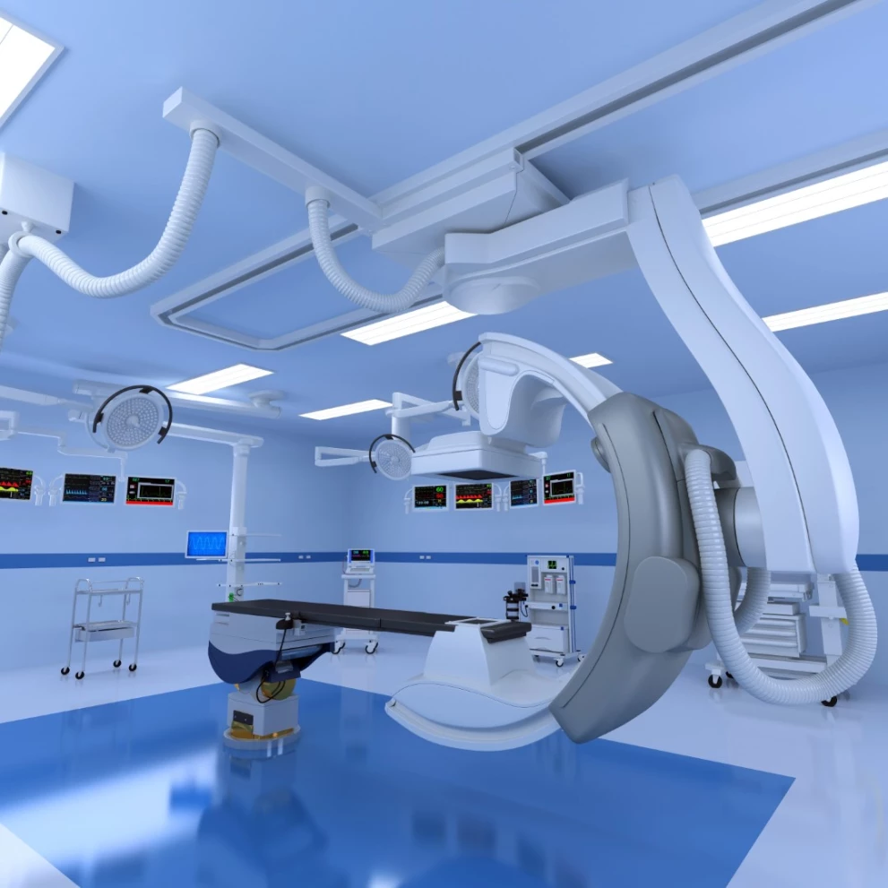 Angiosuite Computer Customized IT solutions for medical technology - ISO-Gruppe