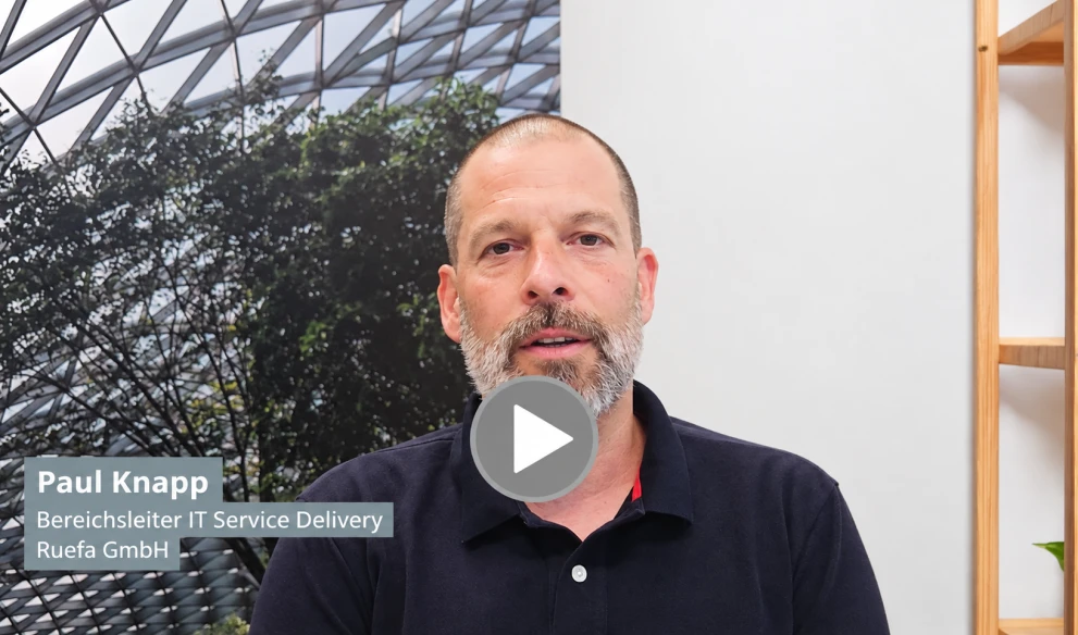 Videotestimonial mit Paul Knapp von Ruefa über das Paketierungs- und Reservierungssystem Pacific der ISO-Gruppe