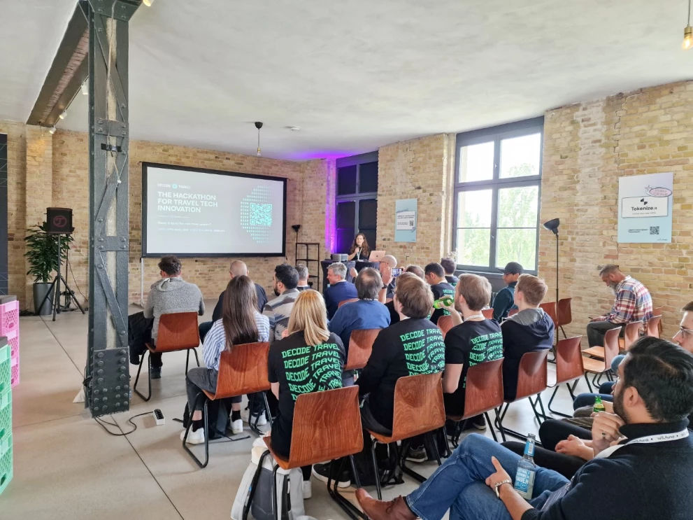 ISO-Gruppe auf dem Decode Hackathon in Berlin